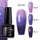 MEET ACROSS 7ml Eggshell Thermal Gel Nail Polish Temperature Changing Gradient Nail Art Varnish Winter Soak Off Gel For Nails