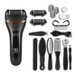 Electric Callus Remover Professional Foot File Grinder Pedicure Machine Rechargeable Heel Cracked Dead Skin Scrubber 3 Heads