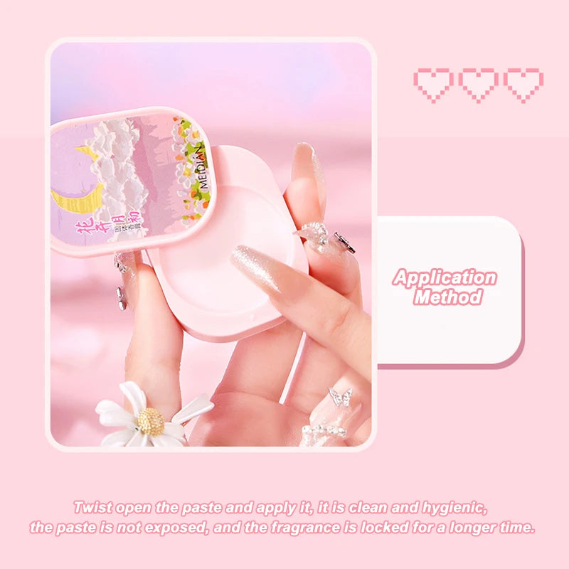 3pcs Solid Perfume Gift Set for Women,Long-Lasting Scented Balm with Jasmine Notes,Tea Fragrance,Idea for Dates Casual Attire