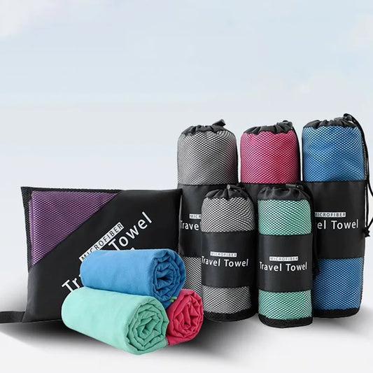 Super large Ultra-fine Fiber Bath Towel Soft High ab Sorption Travel Beauty Salon Sand Towel Quick-drying Towels for travel