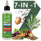 7-IN-1 Hair Oil Enriched With Rosemary Oil Castor Oil Batana Oil Chebe Oil Biotin Keratin Collagen for Hair Strongs, Smoothing