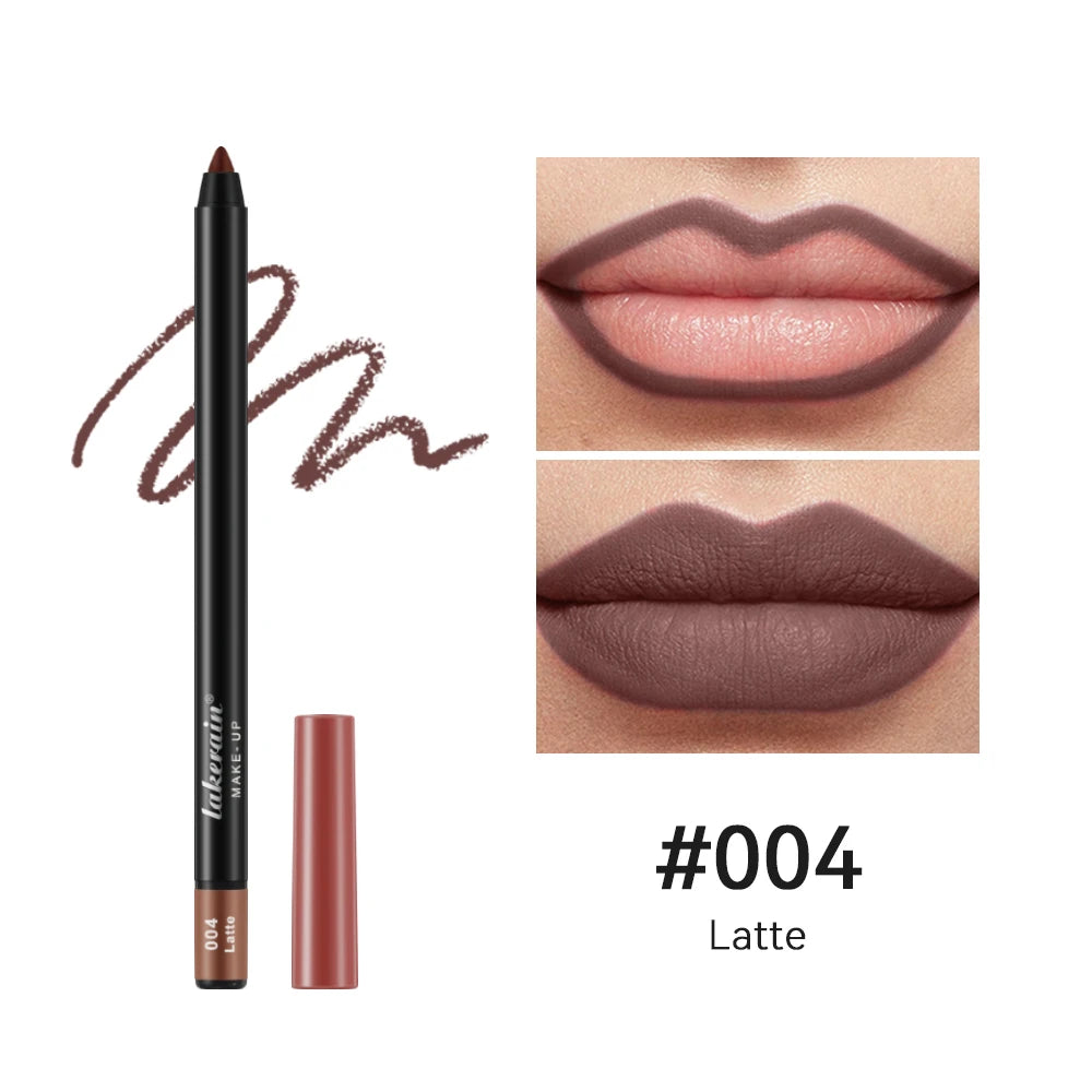 Lip Liners Pencil Eyeliner Lips Original Makeup Long Lasting Lip Liner Set Lipliner Pencil Waterproof Cosmetics Brown Lipstick