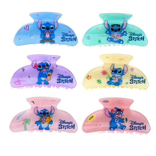 Disney Stitch Girl's acrylic hair claw clip sewn hair clip shark hair accessory stitch clip
