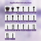 MAANGE 20Pcs Professional Makeup Brushes Set Foundation Concealer Eyeshadow Blush Brush Blending Beauty Tools with Portable Box