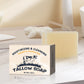 120g Handmade Beef Tallow Soap Bar Face & Body Wash Skin Moisturizer Smooth Natural Grass Fed Tallow Soap for Sensitive Skin