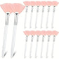 3/6/12pcs Practical Facial Brushes Fan Shape Brush Flat Head Face Mask Applicator Soft Portable Mask Brushes Cosmetic Tools