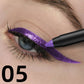 10-color 1pc colorful eyeliner pen,high pigmented waterproof  pearly shimmer metallic smokey punk gothic style eyeliner makeup