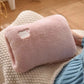 Soft Plush Electric Hot Water Bottle Charging with EU/US/AU Plug for Winter Warmth and Pain Relief Winter Women's Gifts
