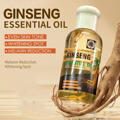 75ml Ginseng Face Oil – Lightweight Texture, Smooth Feel, Hydrating, Helps Reduce Fine Lines, Suitable for All Skin Types