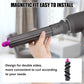 Leafless constant temperature hair dryer for personal hair care and styling; home professional hair style accessories kit (5+1)