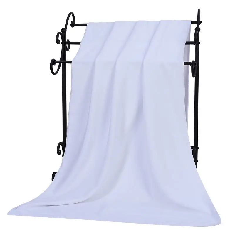 Large thick microfiber bath towel absorbent and quick-drying swimming fitness sports beauty salon towel Beach towel