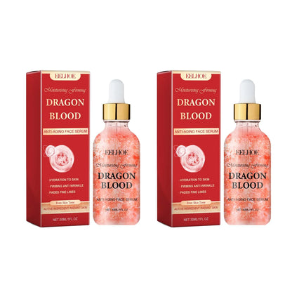 Dragon Blood Facial Serum Fade Fine Lines Lifting Firming Smooth Nourishing Brighten Face Skin Rejuvenation Essence Moisturizing