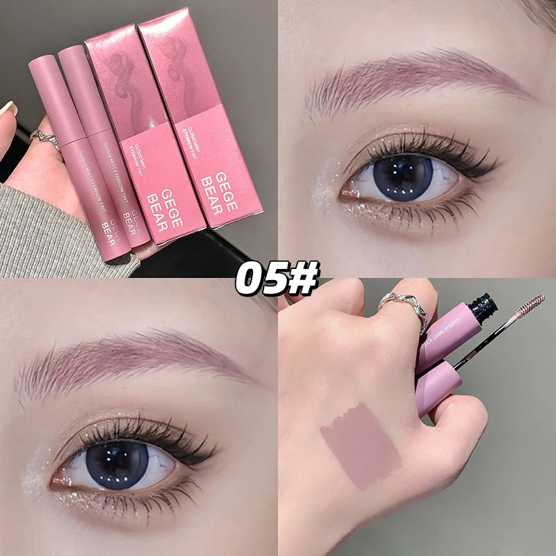 3D Eyebrow Dye Cream Long Lasting Pink Brown Color Eyebrow Mascara Tint Sweatproof Wild Brow Enhancer Cream Cosmetics Beginner