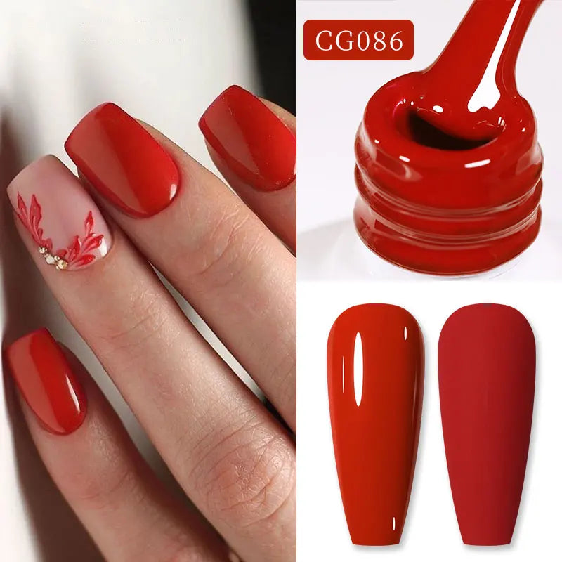 BORN PRETTY 6 in 1 Nail Glue Gel Extra Strong Adhesive for Press on Nails Clear Acrylic Tips Extension Gel Strengthener Gel