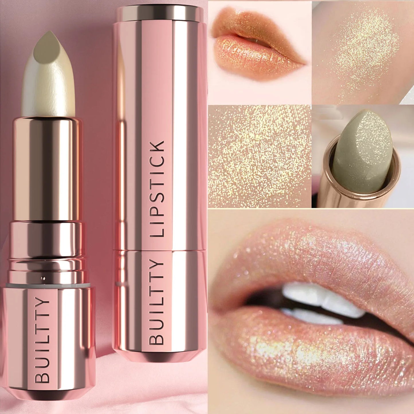 Matte Lipsticks Long Lasting Pink Red Lipstick Waterproof Natural Nude Moisturizing Hydrating High Pigmented Smooth Velvet