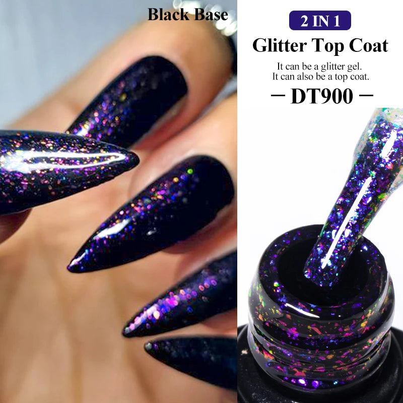 MEET ACROSS 7ml Golden Cat Magnetic Gel Nail Polish Dark Brown Red Green Christmas Nail Art Varnish Winter Autumn For Nails