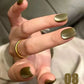 MIANEL 12ml Green Cat Magnetic Gel Nail Polish Spider Lily Varnish Soak Of UV Light Nails Nail Salon Winter Nails 1-21pcs