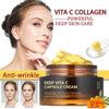 Anti Wrinkle Vita C Capsule Cream Collagen Face Anti Aging Gel Firming Repairing Fade lines Korean Skin Care Products 2.39 oz