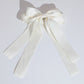 Lystrfac Fashion Fabric Ribbon Hair Bow Hairpin for Women Girls Hair clips Back Head Top Clip Female Hair Accessories