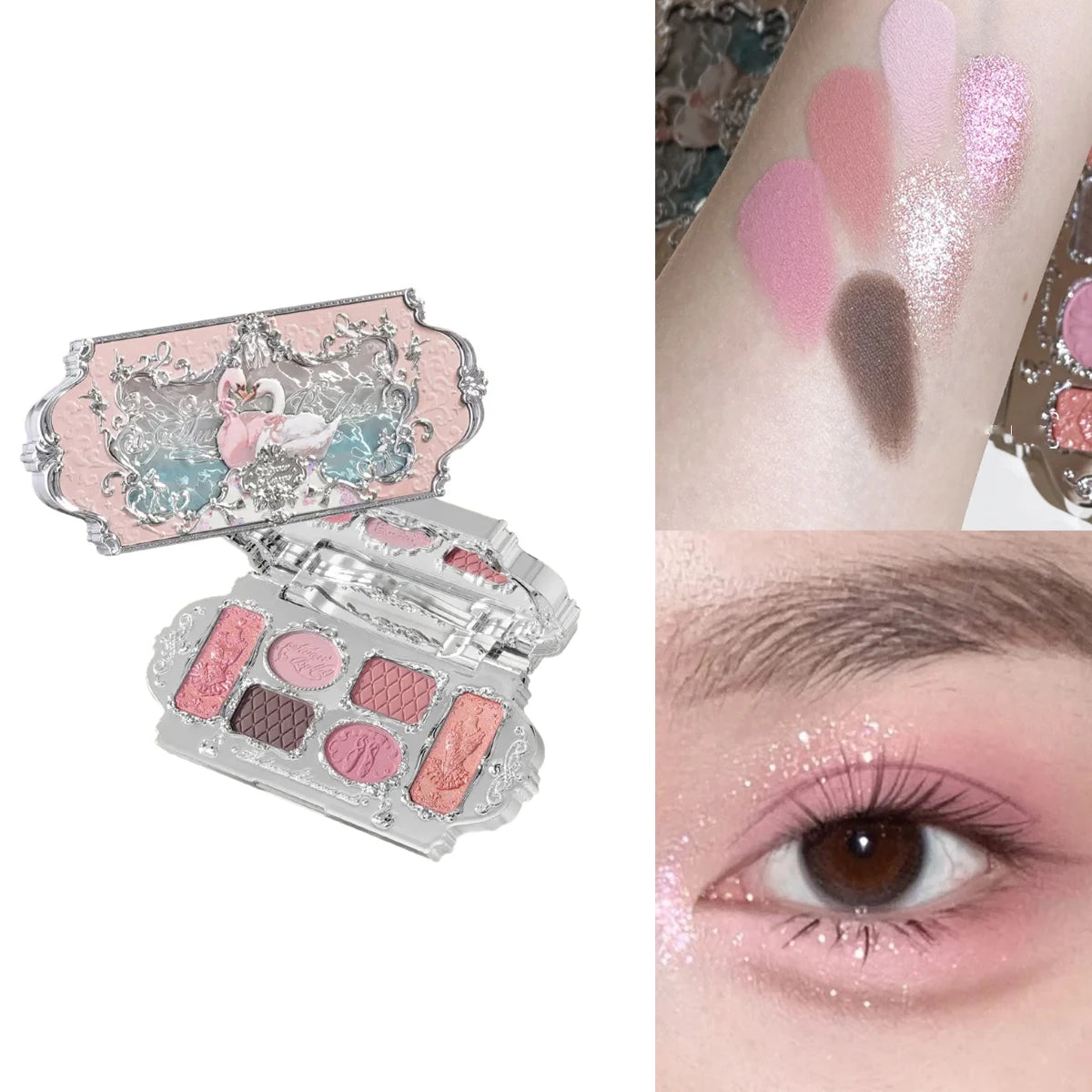 Flower Knows 2026 Bunny Garden Makeup Palette Cute Rabbit Themed Eyeshadow Blush Highlight All In One Cosmetic Collection