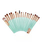20pcs Eye brush Complete eyeshadow Brush Beauty Tool Explosive neutral logo Free Eyeliner brush