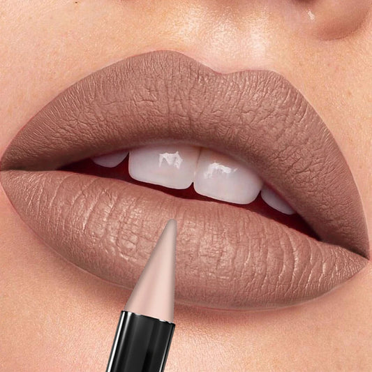1-PCS Matte Lipstick – Non-Fading Brown Lipliner Pen, Contour Tint, Long-Lasting Waterproof Lip Makeup