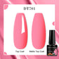 MEET ACROSS 7ml Porcelain White Cat Eye Gel Polish Holographic Glitter Magnetic Galactic Effect Gel Nail Polish Soak Off UV Gel