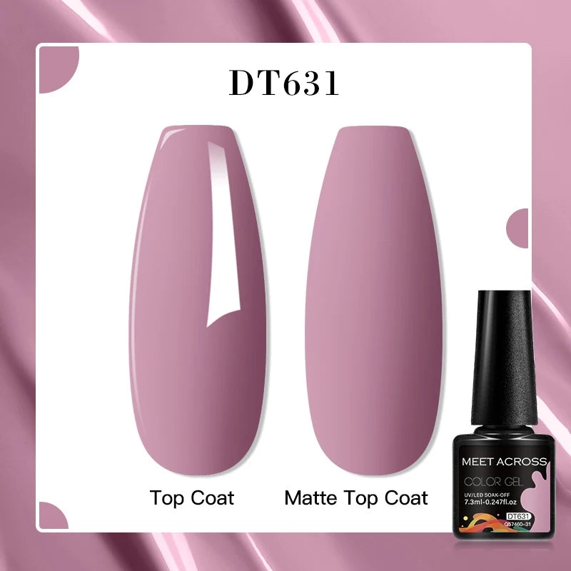 MEET ACROSS 7ml Golden Cat Magnetic Gel Nail Polish Dark Brown Red Green Christmas Nail Art Varnish Winter Autumn For Nails