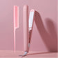 Pink Ceramic Flat Iron Hair Straightener For Smooth Finish Ceramic Floating Plates Quick Heat Up Pro Salon Curler Hair Wand