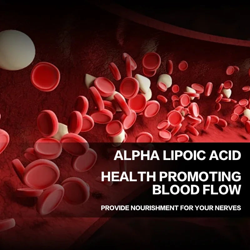 Alpha Lipoic Acid 600mg - Powerful Antioxidant, Skin Care, Protect Liver, Brain and Nerve Health