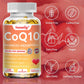 120pcs Q10 Coenzyme 450mg Capsules Cardiovascular and Heart Health Energy Vitamins Beauty and Health, Promote Blood Circulation