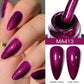 MEET ACROSS 7ml Shimmer Metallic Nail Gel Polish Glitter Mirror Effect Nail Supplies Vernis Gel for Nails UV/LED DIY Manicure