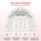 LINMANDA Sun 1S 48W UV LED Lamp for Nail 30 LEDs with 4 Timer Settings Smart Nail Dryer Nail Art Tools for Home Manicure Salon