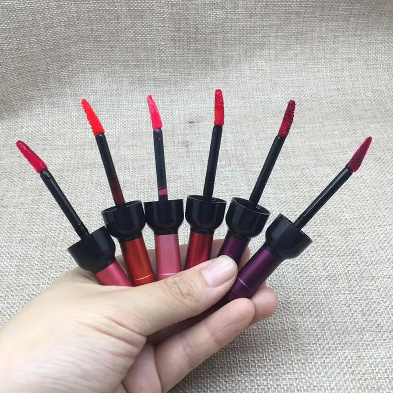 2023 Lipstick & Lip Gloss – Waterproof, Long-Lasting Lovely Tint, Wine Bottle Shape, Red Lip Makeup for Women, Cosmetic Gloss