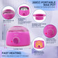 Waxing Kit EU Plug(19 items) WUWUVISTA Hair Removal Wax Kit Wax Melt Warmer Waxing Beads Face/Brazilian/Full Body/Bikini