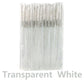 ANNAFRIS 50Pcs  Disposable Eyelash  Brush Soft Head Crystal Eyebrow Brush Lash Extension Brush  Mascara Wand Makeup Tool
