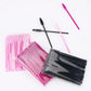 ANNAFRIS 50Pcs  Disposable Eyelash  Brush Soft Head Crystal Eyebrow Brush Lash Extension Brush  Mascara Wand Makeup Tool