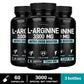 L-Arginine Capsules 3000mg - Nitric Oxide Boosters - for Supporting Muscle Growth, Vascular Function and Energy
