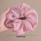 4/5Pcs Fashion Chiffon Scrunchies for Women Korean Silk Elastic Hair Ties Ponytail Holder Headwear Hair Accessories