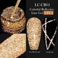 LILYCUTE 5ML Metallic Painting Liner Gel Nail Polish Super Bright Gold Silver Mirror Drawing Gel Semi Permanent Line French Nail