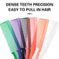 Plastics Comb Professional Dual Purpose Salon Hair Hairdressing Anti-static Barbers Comb Ultra Thin Hair Brush Styling Tools