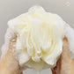 2-In-1 Bath Ball Towel Loofah With Drawstring Closure For Soap Soft Exfoliating Mesh Shower Sponge Skin Care Bathing Tool
