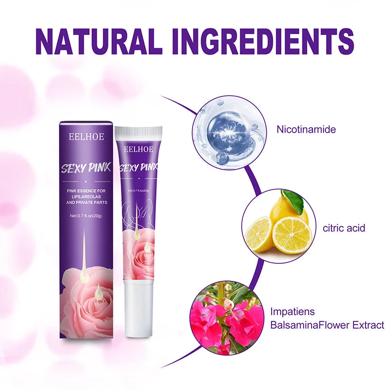 Private Body Whitening Cream Armpit Buttock Nipple Private Area Pink Essence To Remove Melanin Brighten Beauty Care Melanin