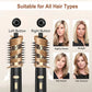 Rotating Hair Dryer Brush,3 in 1 Rotating Hot Air Brush with Detachable Brush,3 Heats and 2 Speeds Rotating Hair Dryer Brush