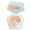 Makeup Foundation 3 Color Concealer Palette Conceals For Blotch Acne Eye Primer Eyeshadow Base Decree Pattern Black Eye Circles