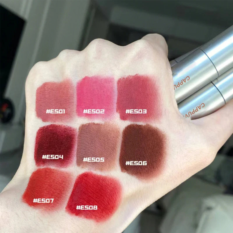 Single Velvet Matte Mist Lip Gloss – Waterproof, Smudge-Proof, Non-Fading Liquid Lipstick, Lip Glaze