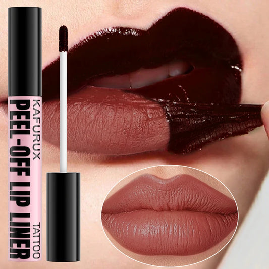 7-Color Peel-Off Lip Stain – Long-Lasting Waterproof Pink Lip Tint, Transfer Proof, Natural Makeup Lip Gloss