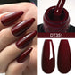 MEET ACROSS 7ml Eggshell Thermal Gel Nail Polish Temperature Changing Gradient Nail Art Varnish Winter Soak Off Gel For Nails