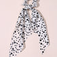 New Fashion Print Bow Scrunchies Hair Ribbon For Women Elastic Hair Band Girls Horsetail Hair Ties Hair Accessories