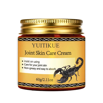 Joint Skin Care Cream, use consistently · protects your joint skin, non-greasy and easily absorbed, deeply moisturizing